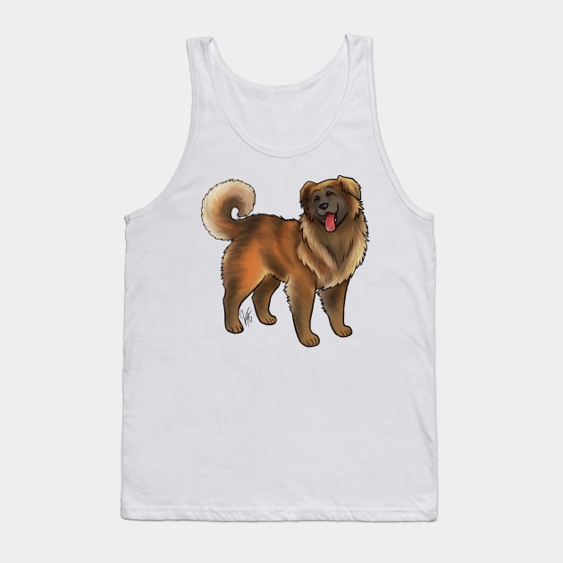 Dog - Leonberger - Copper Tank Top by Jen's Dogs Custom Gifts and Designs